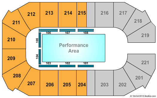 Rio Rancho Events Center Disney On Ice Seating Chart